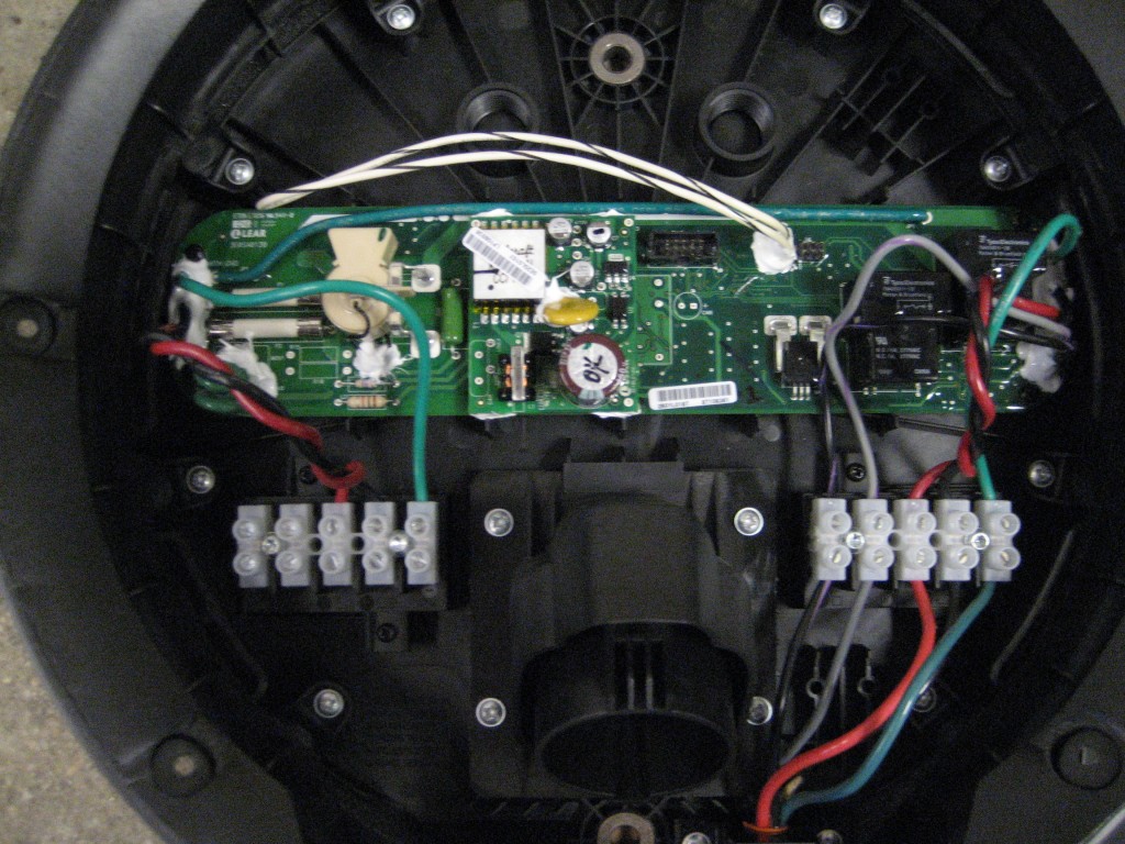 Voltec Installation - Charger internal view