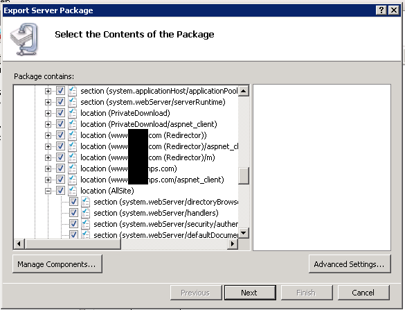 MicrosoftWebDeploy_export_server_package_contents_selector
