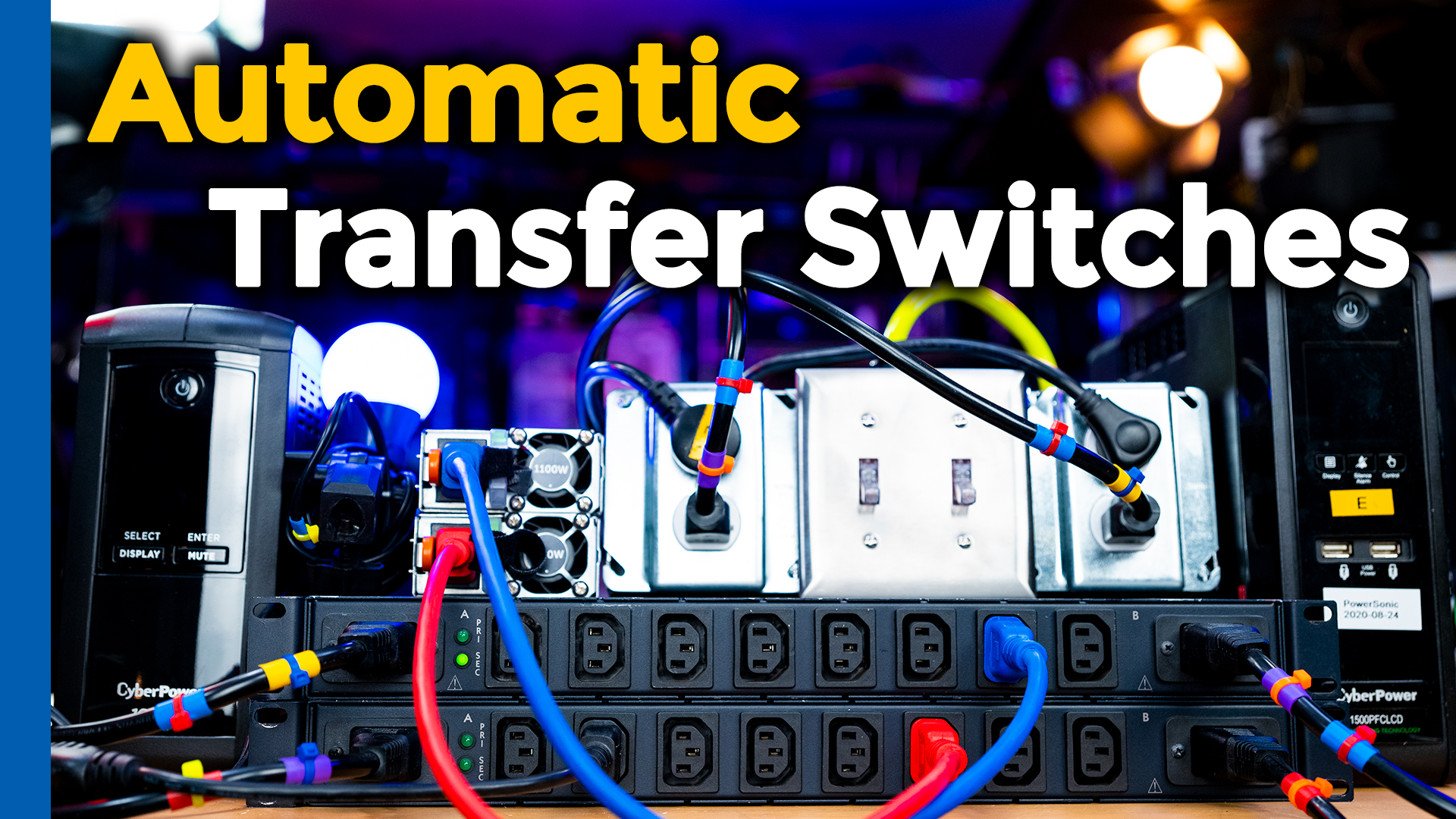 Automatic Transfer Switches! (Feat. Server Technology FailSafe and