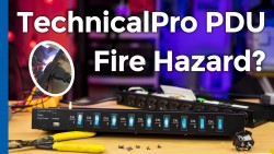 Technical Pro PS9U Fire Hazard vs. Cyberpower CPS-1220RMS PDU - Cover Image
