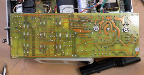 Schaffner Interference Simlulator - NSG223A - Logic Board - Bottom