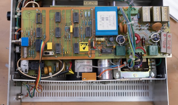 Schaffner Interference Simlulator - NSG223A - Logic Board - Top