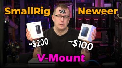 V-Mount Batteries - SmallRig vs. Neweer - YouTube Cover