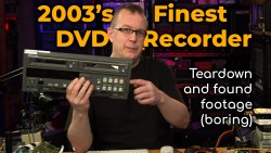 Pioneer PRV-LX1 DVD Recorder Disassembly - YouTube Cover